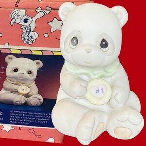 Precious Moments BEAR YOU'RE FIRST IN MY HEART BC962 VALENTINE MEMBERS OLNY